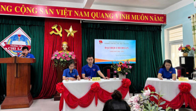 Đại hội Chi đoàn trường Tiểu học Chi Lăng nhiệm kỳ 2024-2025