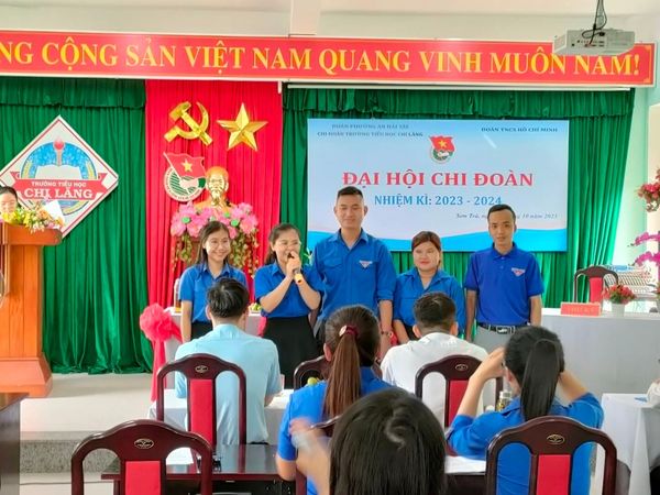 Chi đoàn trường Tiểu học Chi Lăng tổ chức Đại hội Chi đoàn nhiệm kì 2023 – 2024